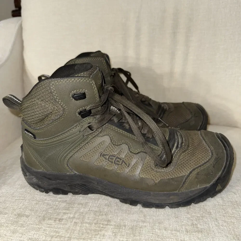 Keen Work Boots Reno KBF WP Carbon Toe Waterproof 1027102D Mens Size 9D Sturdy